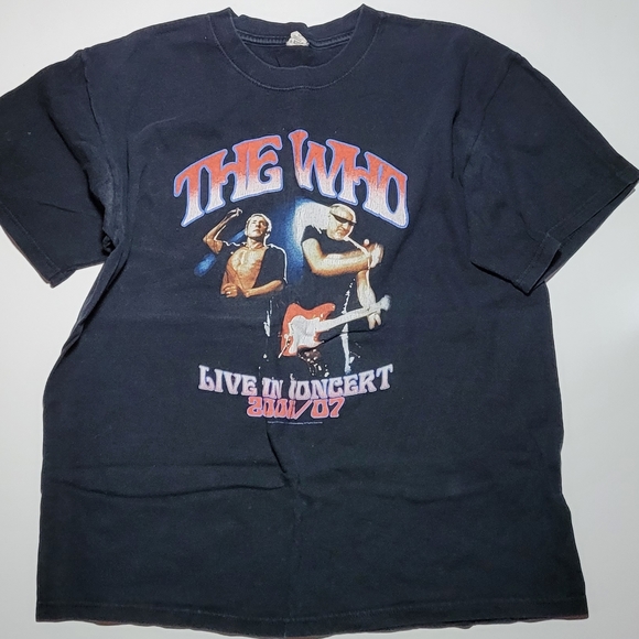 The who concert t-shirt men's large - Picture 1 of 5